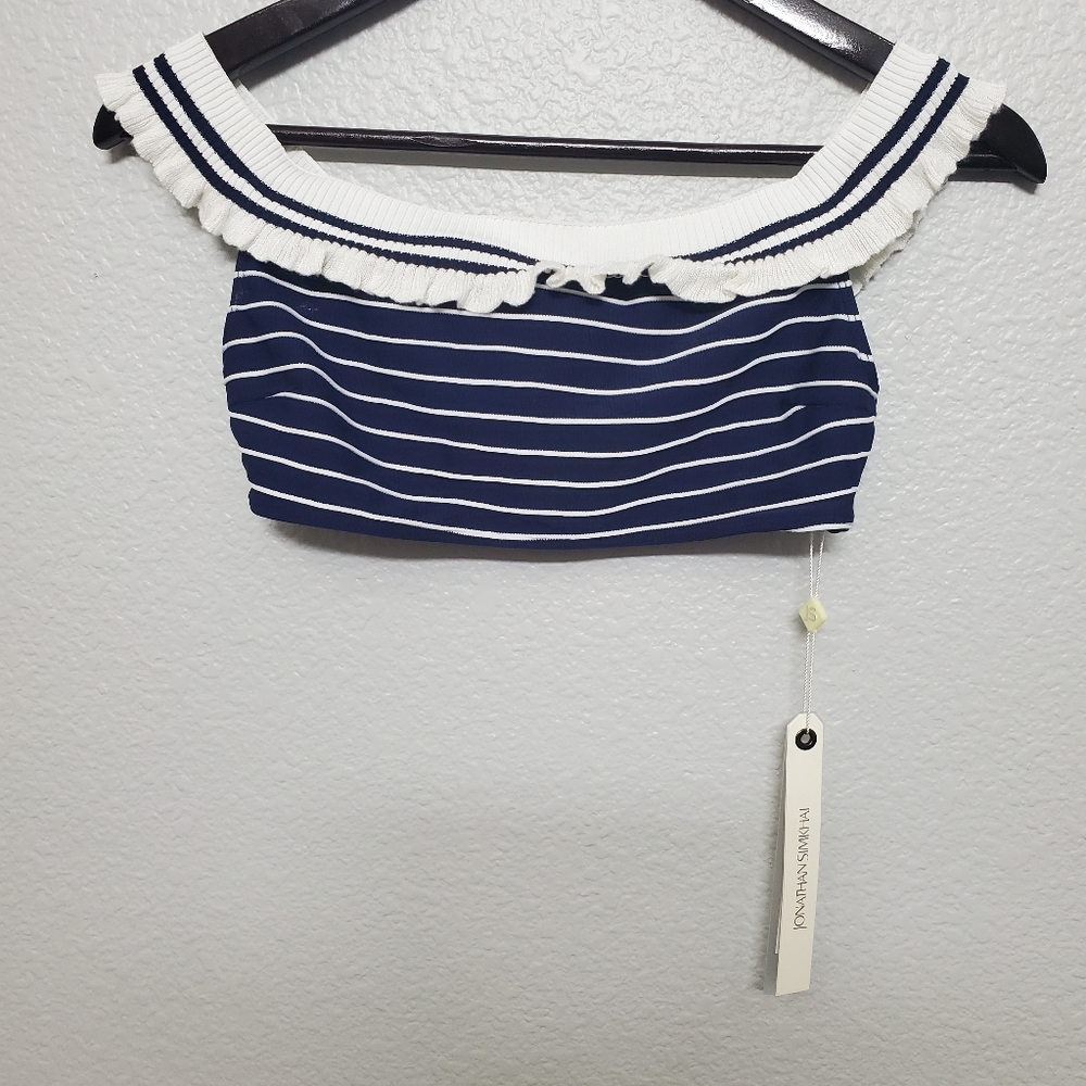 Jonathan Simkhai swim top, size S